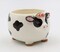 Ceramic Cow with Rose Flower Candy Bowl or Indoor Planter, Home Décor, Gift for Her, Gift for Mom, Kitchen Décor, Farmhouse Decor